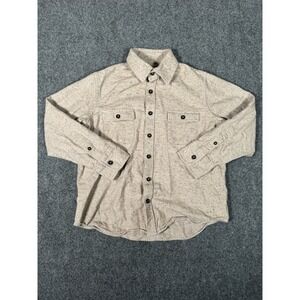 Taylor Stitch Yosemite Shirt Boys Size 8 Oat Donegal‎ Button Up Long Sleeve Rare